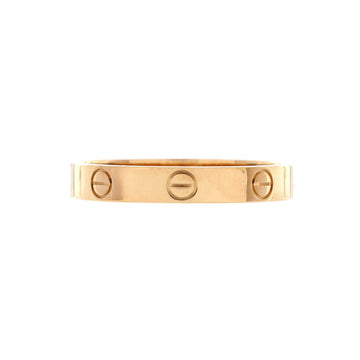 Cartier Love Wedding Band Ring 18K Yellow Gold