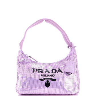 Prada Re-Edition 2000 Hobo Sequins Mini
