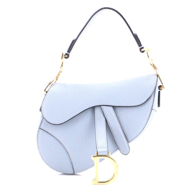 Christian Dior Saddle Handbag Leather Mini
