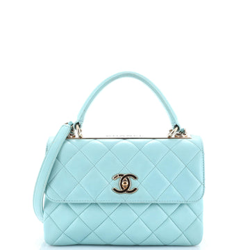 Chanel Trendy CC Top Handle Bag Quilted Lambskin Small