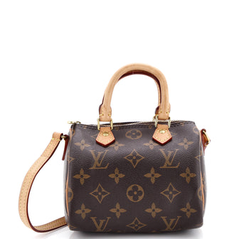 Louis Vuitton Speedy Bandouliere NM Bag Monogram Canvas Nano