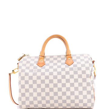 Louis Vuitton Speedy Bandouliere Bag Damier 30