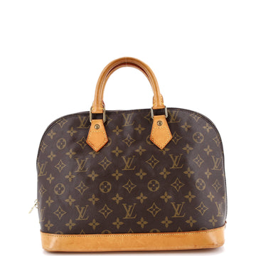 Louis Vuitton Alma Handbag Monogram Canvas PM
