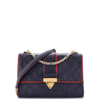 Louis Vuitton Saint Sulpice Handbag Monogram Empreinte Leather PM