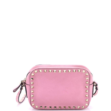 Valentino Garavani Rockstud Camera Crossbody Bag Leather