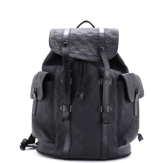 Louis Vuitton Christopher Backpack Monogram Taurillon Leather MM