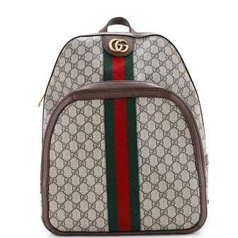 Gucci Ophidia Backpack GG Coated Canvas Medium