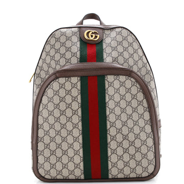 Gucci Ophidia Backpack GG Coated Canvas Medium