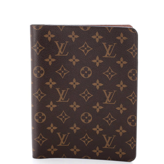 Louis Vuitton Desk Agenda Cover Monogram Canvas
