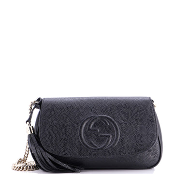 Gucci Soho Chain Crossbody Bag Leather Medium