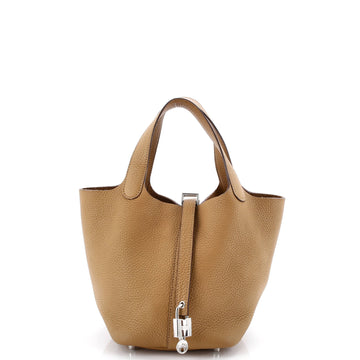 Hermes Picotin Lock Bag Clemence PM
