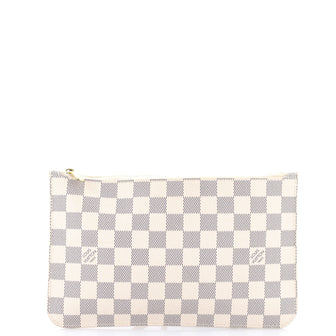 Louis Vuitton Neverfull Pochette Damier Large