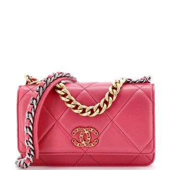 Chanel 19 Wallet on Chain Quilted Lambskin