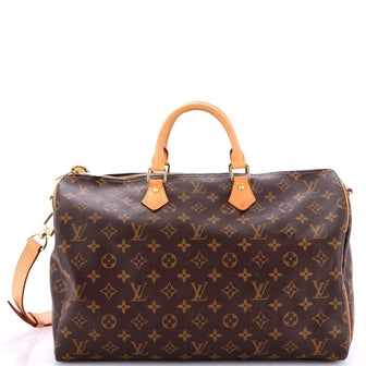 Louis Vuitton Speedy Bandouliere Bag Monogram Canvas 40