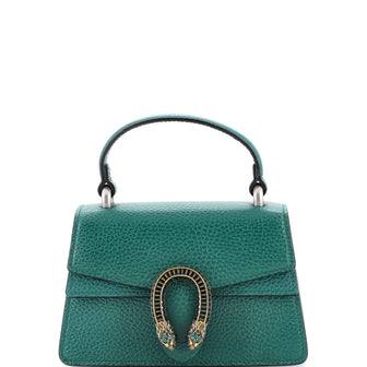 Gucci Dionysus Top Handle Bag Leather with Crystals Mini