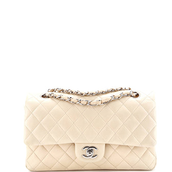 Chanel Classic Double Flap Bag Quilted Lambskin Medium