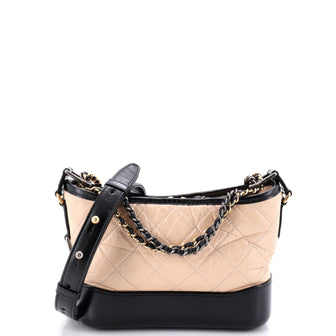 Chanel Gabrielle Hobo Quilted Aged Calfskin Small