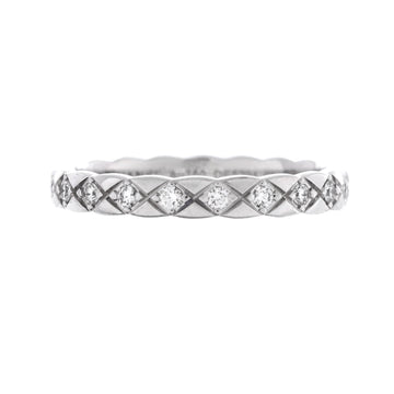 Chanel Coco Crush Ring 18K White Gold and Diamonds Mini