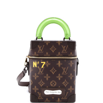 Louis Vuitton Vertical Box Trunk Bag No.7 Trunk L'Oeil Vintage Monogram Canvas