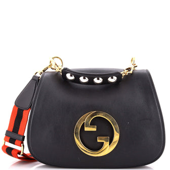 Gucci Blondie NM Handle Bag Leather Medium