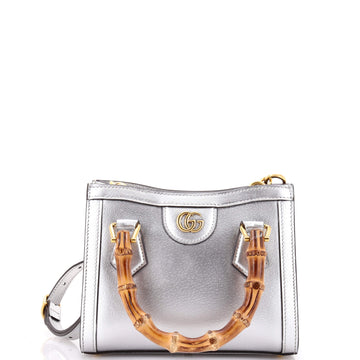 Gucci Diana NM Bamboo Handle Tote Leather Mini