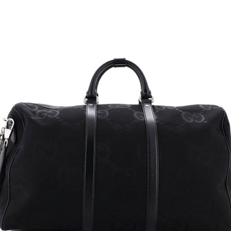 Gucci Convertible Duffle Bag Jumbo GG Canvas Large