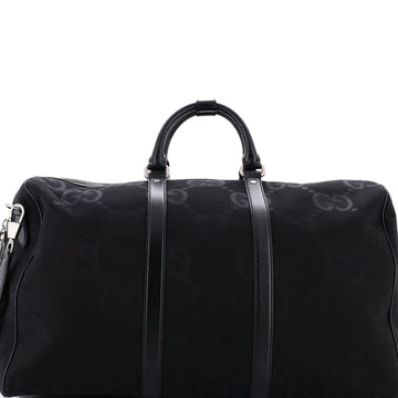 Gucci Convertible Duffle Bag Jumbo GG Canvas Large