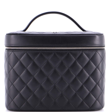 Chanel Cosmetic Case Quilted Lambskin Medium