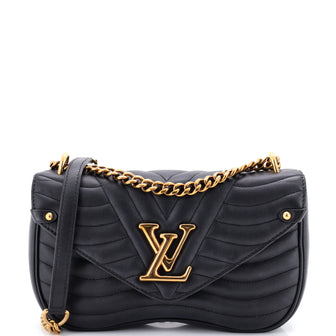 Louis Vuitton New Wave Chain Bag Quilted Leather MM