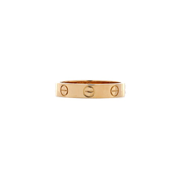 Cartier Love Wedding Band Ring 18K Yellow Gold