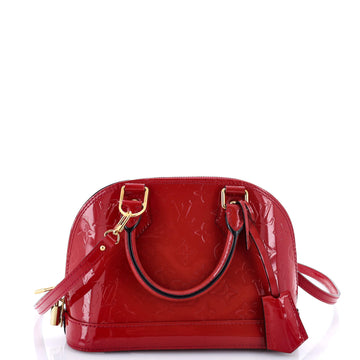 Louis Vuitton Alma Handbag Monogram Vernis BB