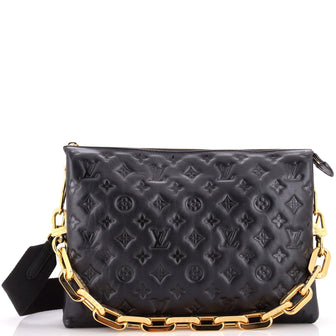 Louis Vuitton Coussin Bag Monogram Embossed Lambskin MM