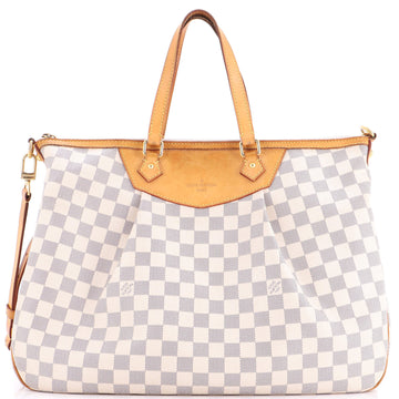 Louis Vuitton Siracusa Handbag Damier GM