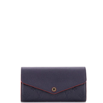 Louis Vuitton Sarah Wallet NM Monogram Empreinte Leather
