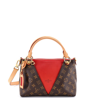Louis Vuitton V Tote Monogram Canvas and Leather BB