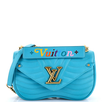 Louis Vuitton New Wave Chain Bag Quilted Leather MM