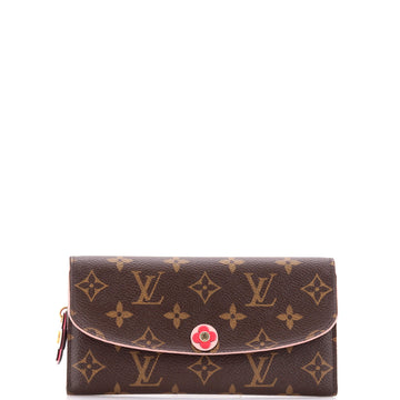 Louis Vuitton Emilie Wallet Limited Edition Blooming Flowers Monogram Canvas