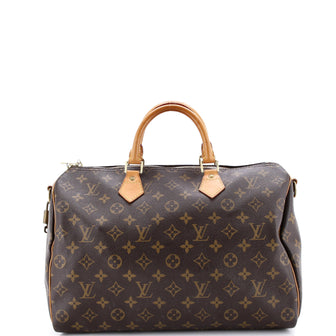 Louis Vuitton Speedy Bandouliere Bag Monogram Canvas 35