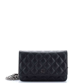 Chanel Wallet on Chain Quilted Caviar