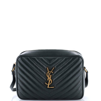 Saint Laurent Lou Camera Bag Matelasse Chevron Leather Small