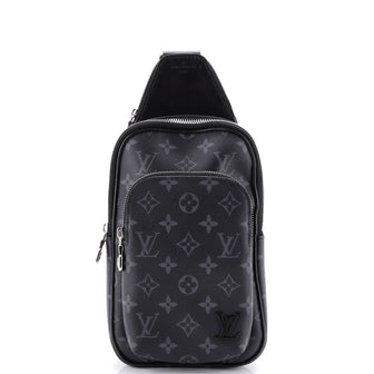 Louis Vuitton Avenue Sling Bag NM Monogram Eclipse Canvas