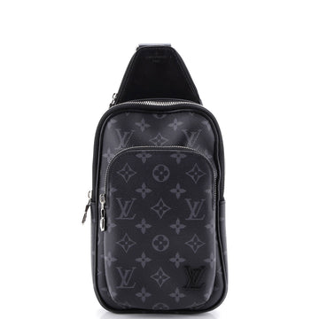 Louis Vuitton Avenue Sling Bag NM Monogram Eclipse Canvas