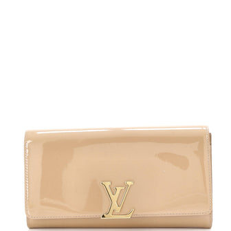 Louis Vuitton Louise Clutch Patent Long