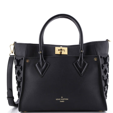 Louis Vuitton On My Side Tote Monogram Tuffetage Leather MM