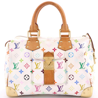 Louis Vuitton Speedy Handbag Monogram Multicolor 30