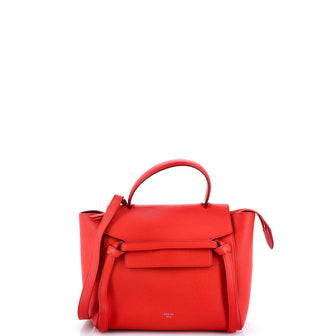 Celine Belt Bag Textured Leather Mini