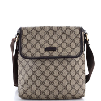 Gucci Flap Messenger GG Coated Canvas Small