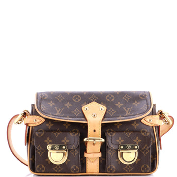 Louis Vuitton Hudson Handbag Monogram Canvas PM