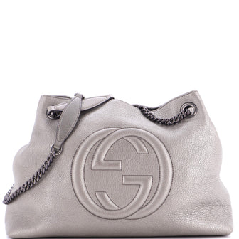 Gucci Soho Chain Strap Shoulder Bag Leather Medium
