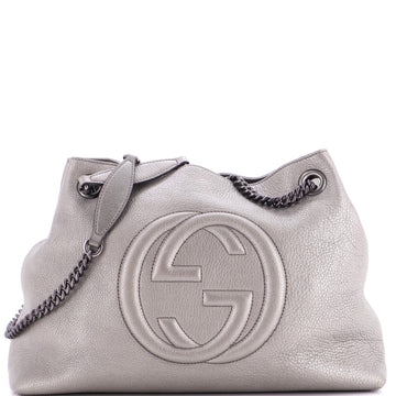 Gucci Soho Chain Strap Shoulder Bag Leather Medium